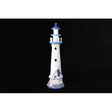 FARO MARINO FARO PORTO IN LEGNO PER COLLEZIONISTI INTENDITORI ALT. CM 52