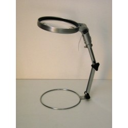 LAMPADA LED DA TAVOLO LENTE INGRANDIMENTO SCRIVANIA ESTETISTA DECOUPAGE