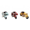 MODELLINO LATTA SiDECAR MODELLISMO MODELLINO DA COLLEZIONE MOTOCICLETTA MOTO