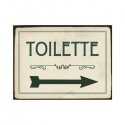 TARGA  LATTA TOILETTE  BAGNO pannello a muro WC TARGHETTA TARGHE LATTA PARETE