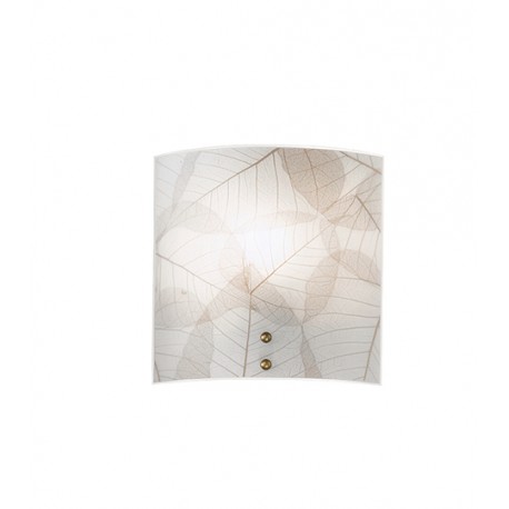 APPLIQUE A MURO LAMPADARIO DESIGN APPLIQUES 1 LUCE LAMPADA A PARETE LUME VETRO