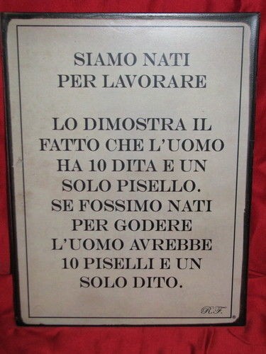 targhe per bar locali bagni e sala fumatori - IlBottegone.biz