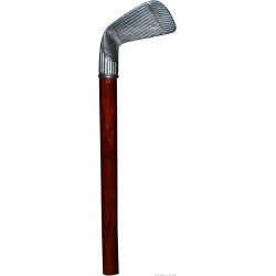 bastone passeggio mazza golf bastone legno anziani disabili da collezione
