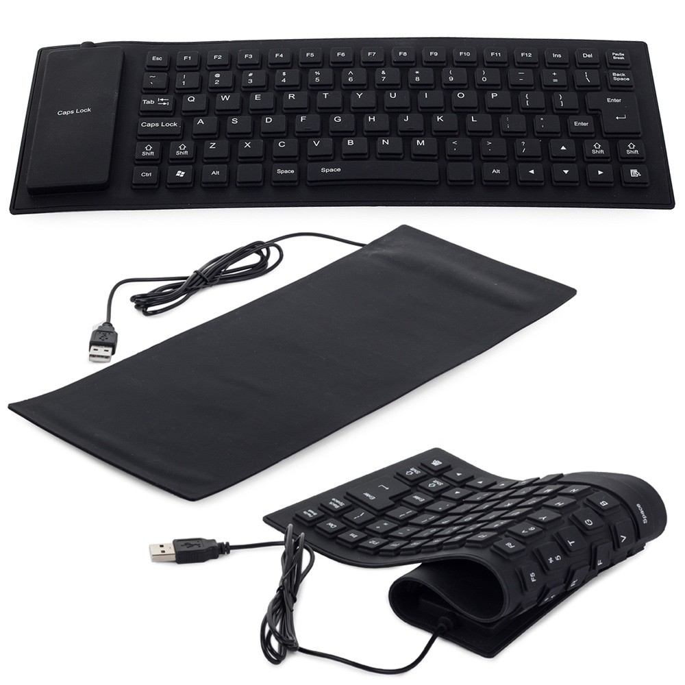 Tastiere per computer, design silenzioso Tastiera USB confortevole e  impermeabile per PC per ufficio per laptop per casa : .it: Informatica