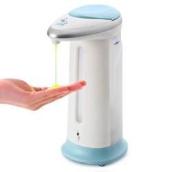 Distributore automatico sapone liquido senza toccare dispenser raggi infrarossi